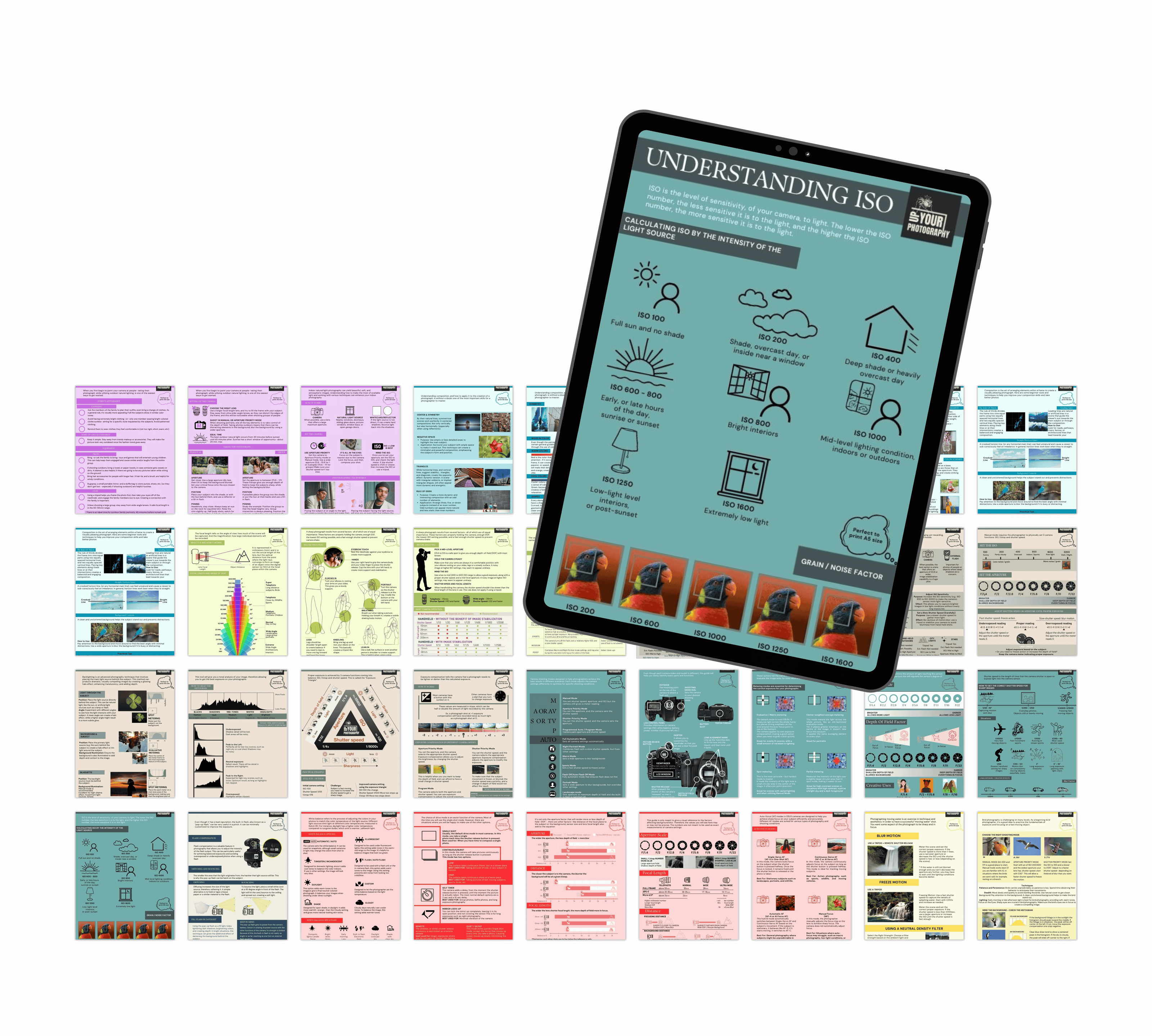 photography cheat cards all 44 of them 